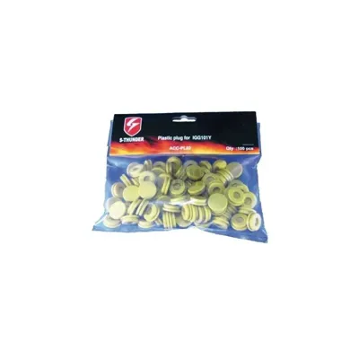 100 Tapones Plástico Minas Polvo S-Thunder
