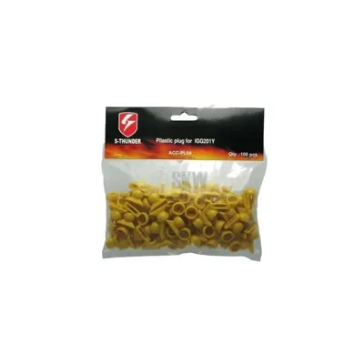 100 Tapones Plastico Minas Agua S-Thunder
