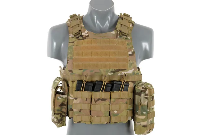 8Fields Lightweight AAV FSBE Assault Vest System V2 · Multicam