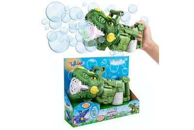Kæmpe Dino Sæbeboble Pistol – Elektrisk