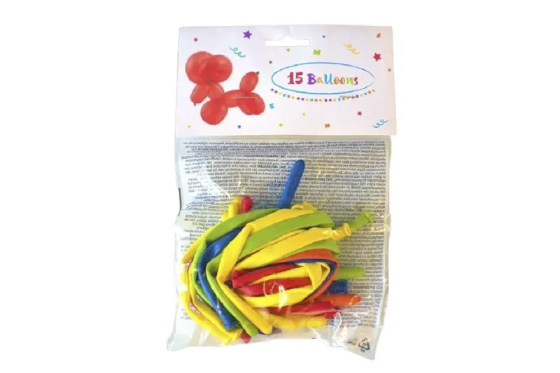 15 Stk. Balloner Til Ballondyr