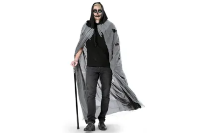 Zombie / Skelet Kappe