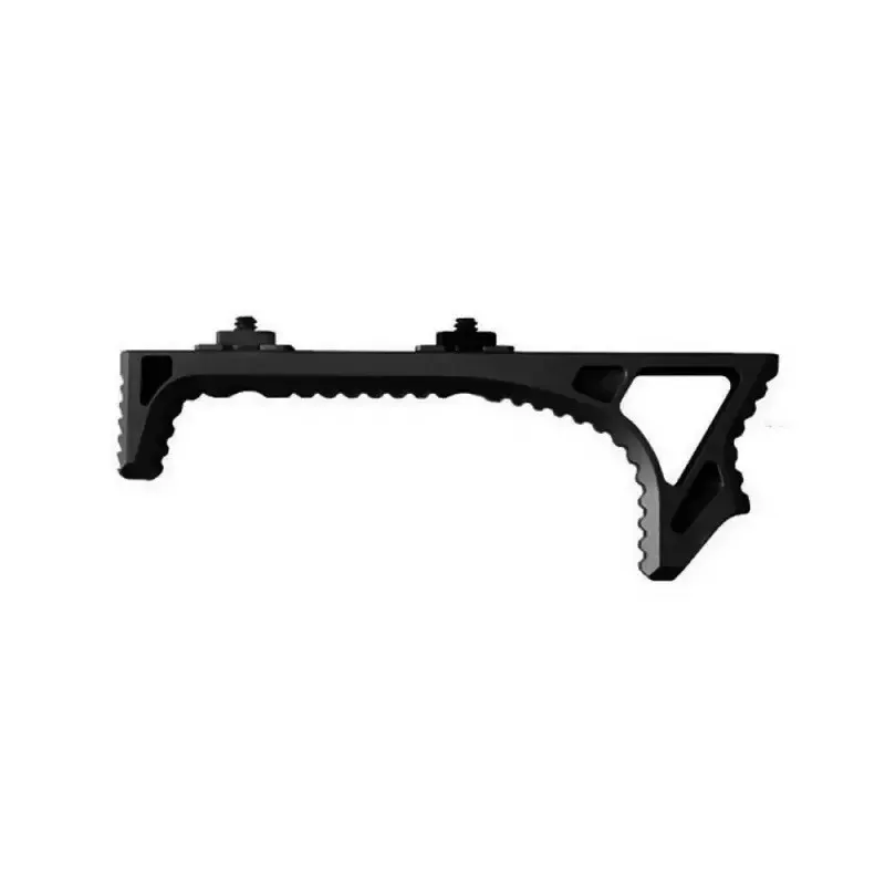 Grip Angular Metálico CNC para KeyMod · Negro