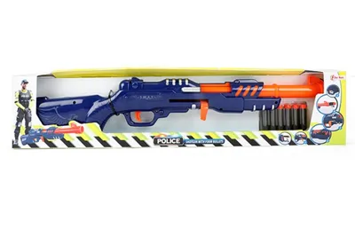 Police Shotgun – Skyder Med Nerf Pile