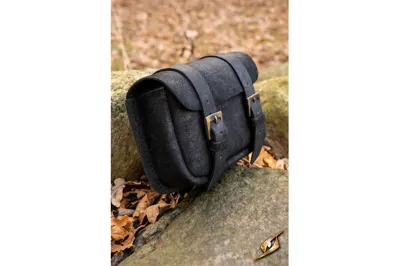 Warrior Bag Suede Ruskind – Large I Sort - Epic Armoury