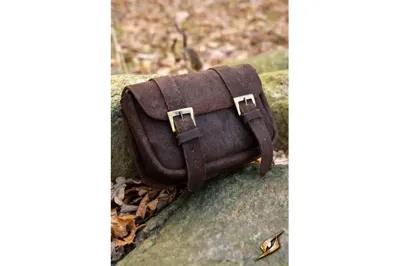 Warrior Bag Suede I Ruskind – Large I Brun - Epic Armoury