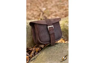 Warrior Bag Ruskind Suede – Small I Brun - Epic Armoury