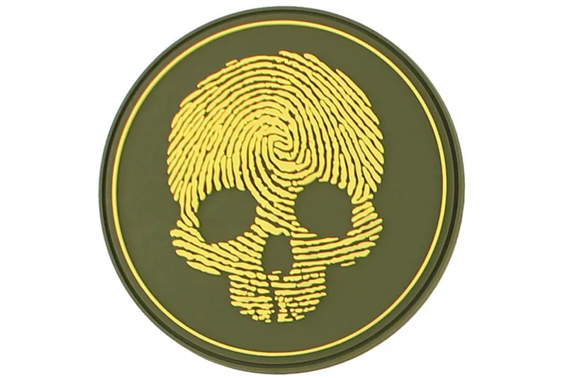 101 Inc Fingerprint Skull #80 Patch