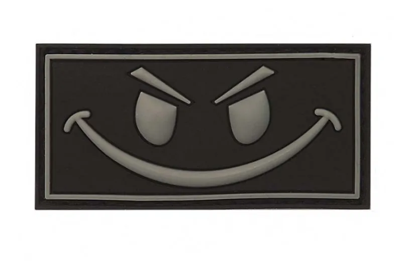 101 Inc Evil Smiley #60 Patch · Marrón