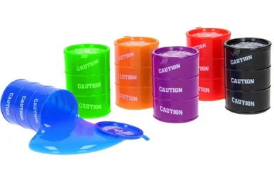 Barrel Oil Slime / Olie Slime- Stor 70mm