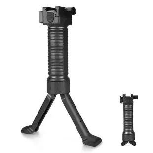 Grip Bipode para Rail · Negro