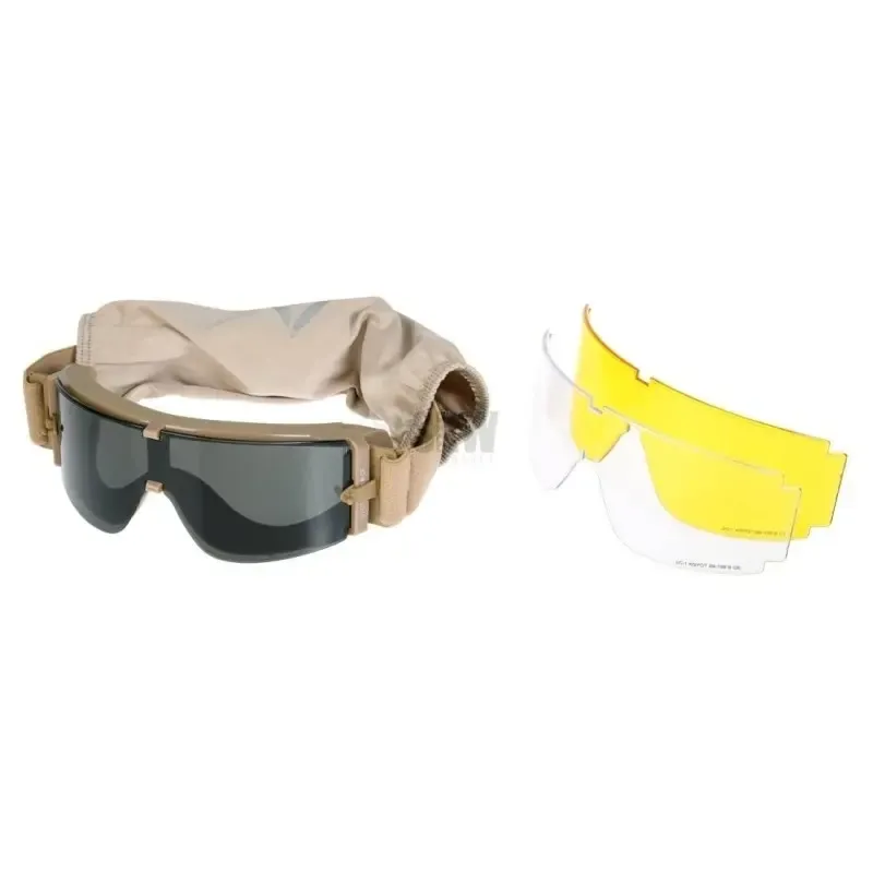 Pantalla 3 Lentes · Tan / FDE