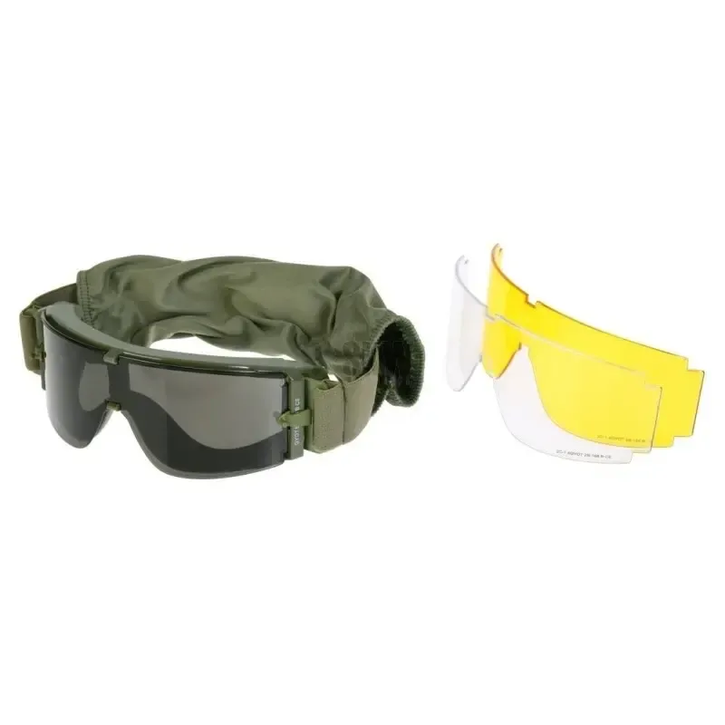 Pantalla 3 Lentes · Verde / OD