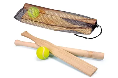 2 Baseball / Rundbold Bat Med Bold