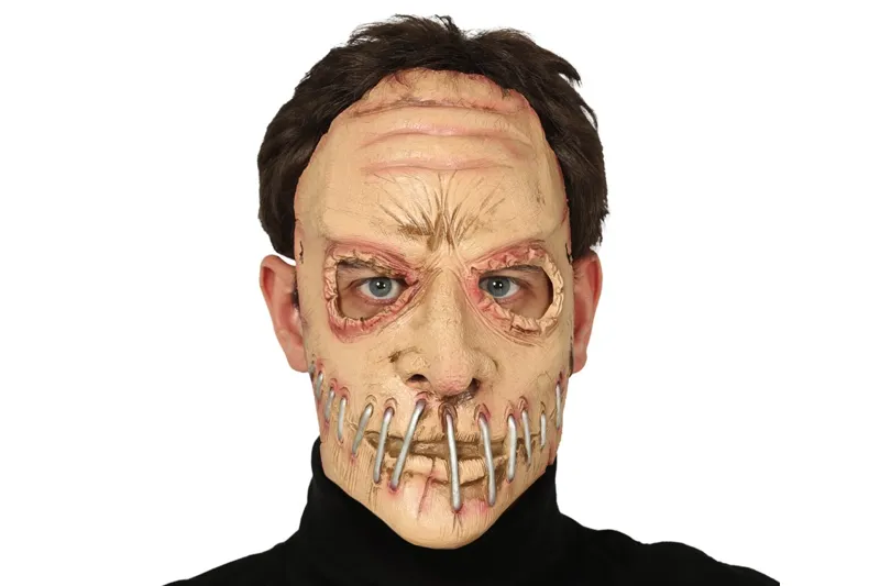 Scary Halv Maske – Stapled Mouth