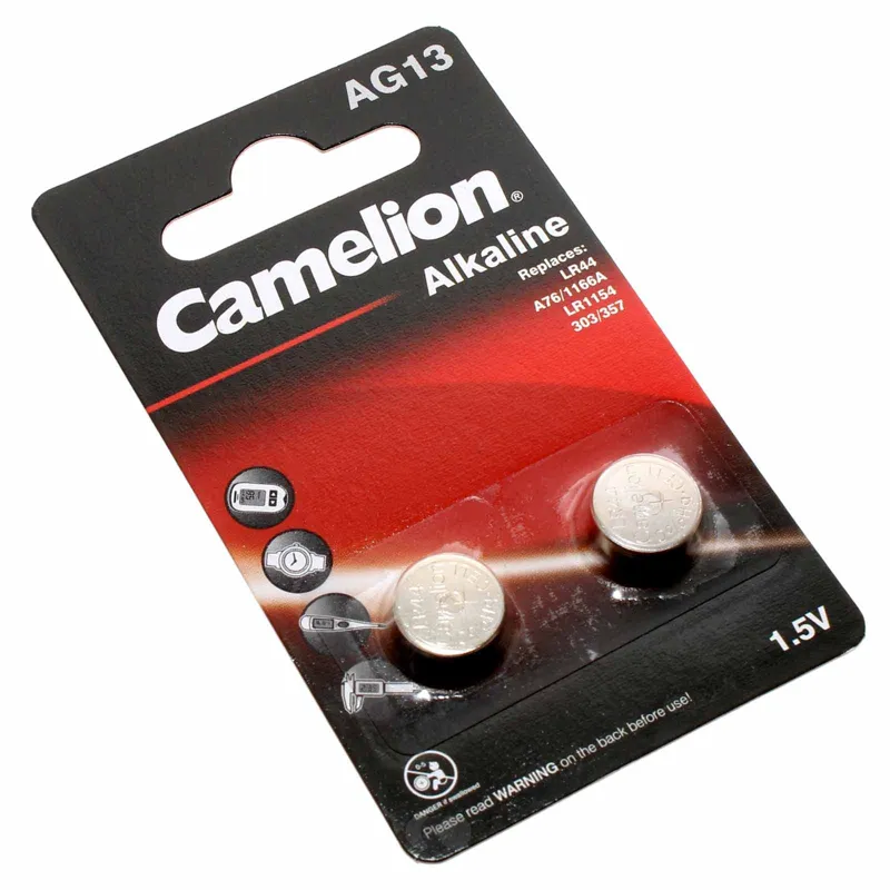 Camelion AG13/LR44 2-PAK
