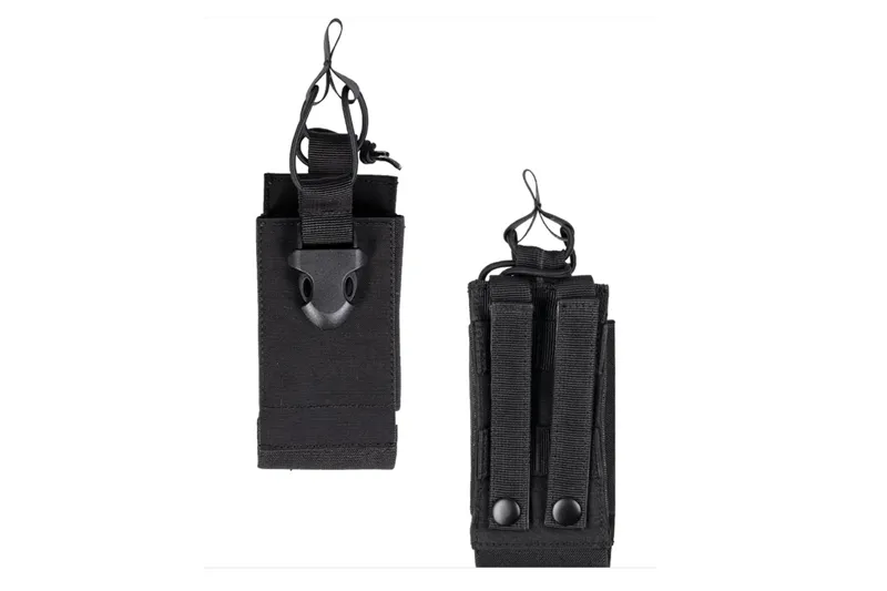 Mil-Tec MOLLE Radio Pouch · Negro