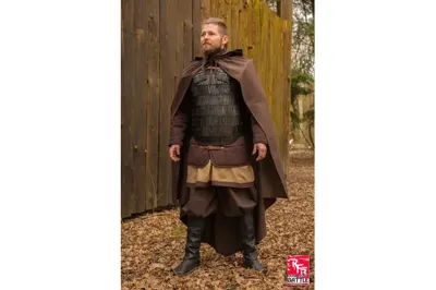 XXL Voksen Kappe – Brun – XL/2XL - Epic Armoury