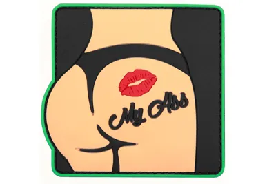 Kiss My Ass #13 Patch – 3D - 101 Inc