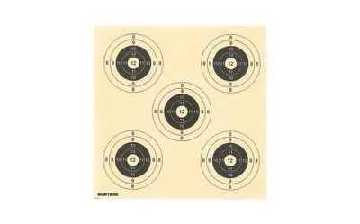 5 Plet Pro Skydeskiver – 14 x 14 cm – 100 Stk - Normark