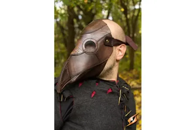 Plague Doctor Mask Leather - Epic Armoury
