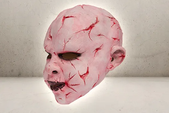 Evil Zombie Baby Mask