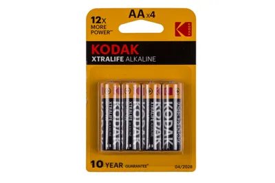 4 Stk. AA Batterier – Kodak