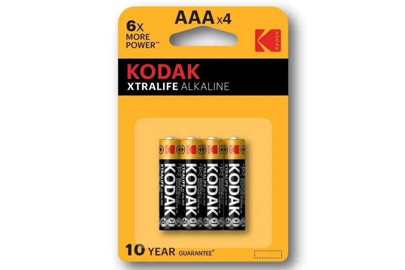4x AAA Batterier – Kodak Xtralife