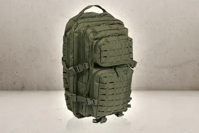 US Rygsæk Large Lasercut – Drab - Mil-Tec