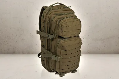 US Assault Pack Lasercut Small – Drab - Mil-Tec