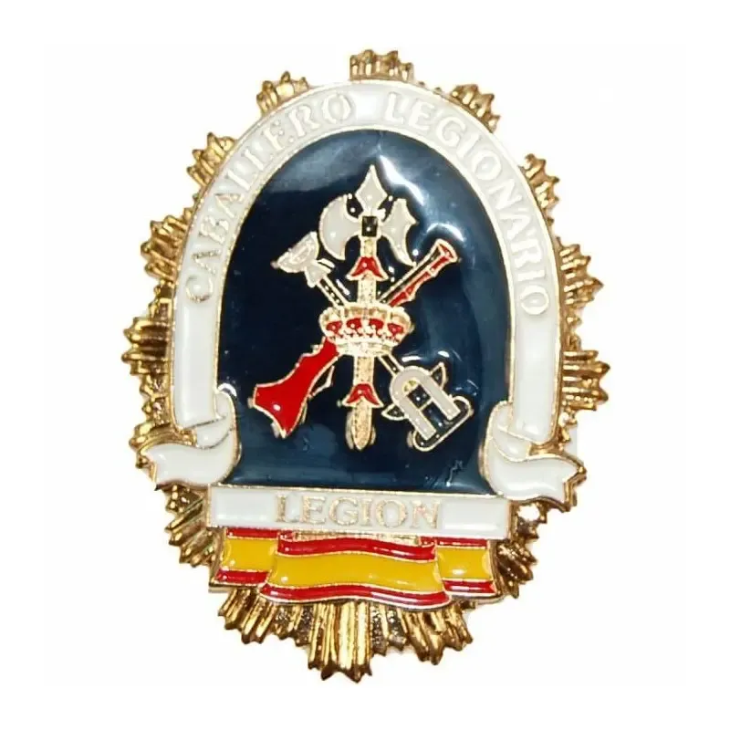 Placa Cartera Metálica Legión