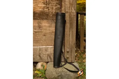 Quiver Hunter / Pilekogger Læder – Brun - Epic Armoury