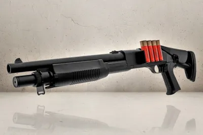 A3 Flex-Stock – Manuel Pumpgun Med Patroner - ActionSportGames