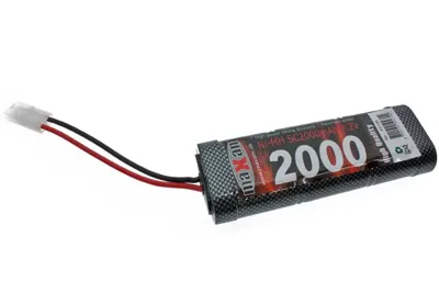 7.2V 2000mAh NIMH Batteri – Stort Tamiya Stik - Maxam