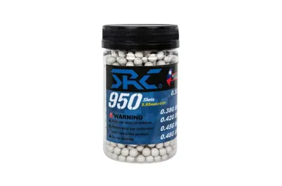 Kulki SRC 0.43g Butelka 950 Sztuk Białe [046636]