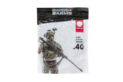 Kulki 0.40g 1000 Sztuk Białe [046822]