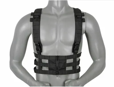 Szkieletowy Chest Rig – Czarny [M51611063-]