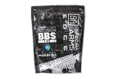 Kulki Precyzyjne EDGE™ 0.32g – 1kg – Białe [027214]
