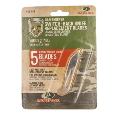 Knivblade Til Gamekeeper Switch-Back, 5 Stk - Allen Company