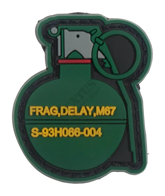 Delta Armory DA FragGranat Patch, Grøn