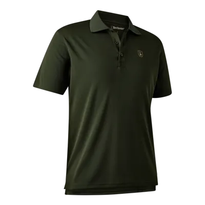Climate Polo Med 37.5® Technology, Forest Ember - Deerhunter
