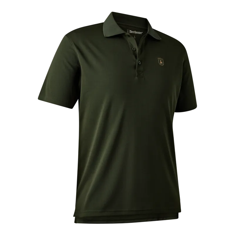 Deerhunter Climate Polo Med 37.5® Technology, Forest Ember