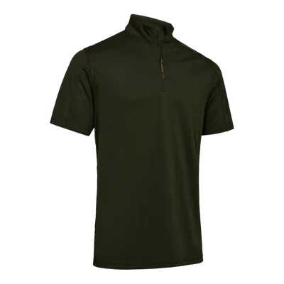 Climate ½-Zip T-Shirt Med 37.5® Technology, Forest Ember - Deerhunter