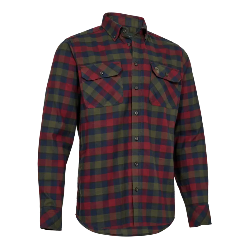 Deerhunter Cooper Skjorte, Check · Rojo