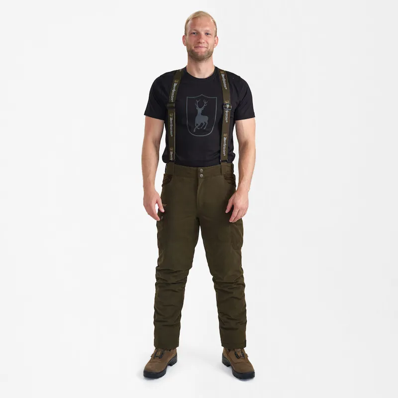 Deerhunter EAGLE Vinterbukser, Tarmac · Verde / OD