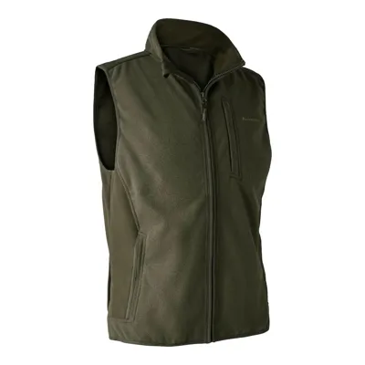 Gamekeeper Bonded Fleecevest, Graphite Melange - Deerhunter