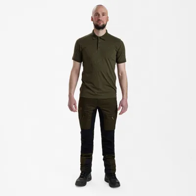 Gunnar Poloshirt, Adventure Melange - Deerhunter