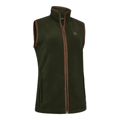 Lady Cumbria Fleecevest, Forest Ember - Deerhunter