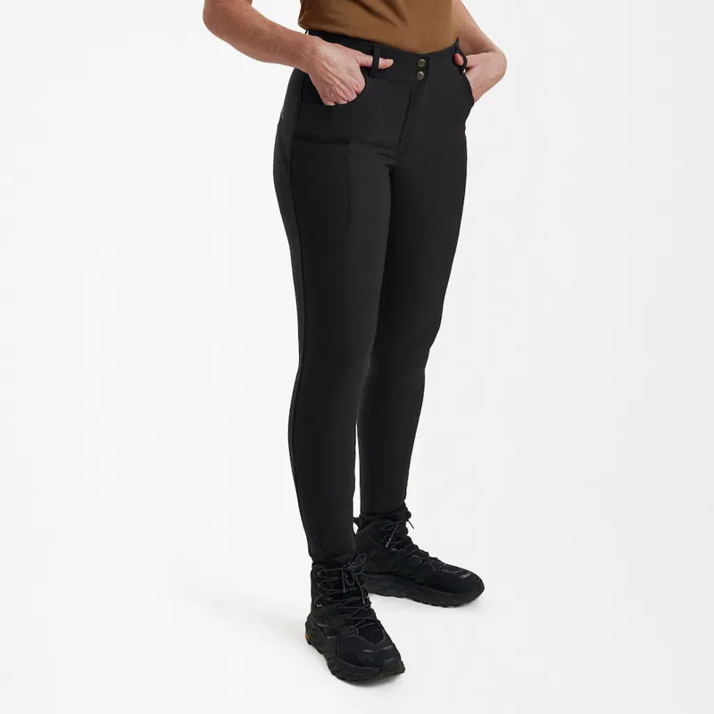 Deerhunter Lady Jagttights · Negro