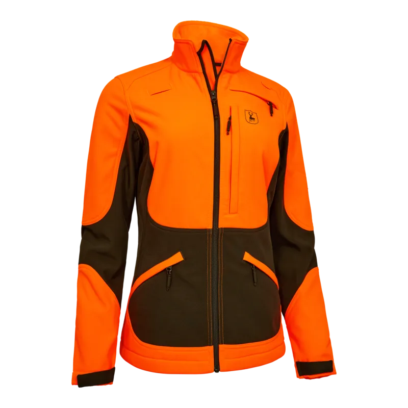 Deerhunter Lady Rogaland Softshelljakke, Safety · Naranja